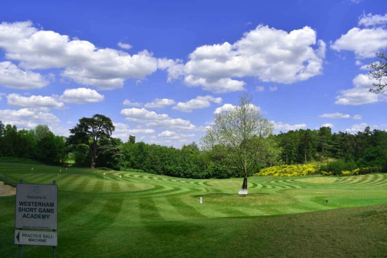 Golf at Westerham Golf Club Championship Course on Kent/Surrey border