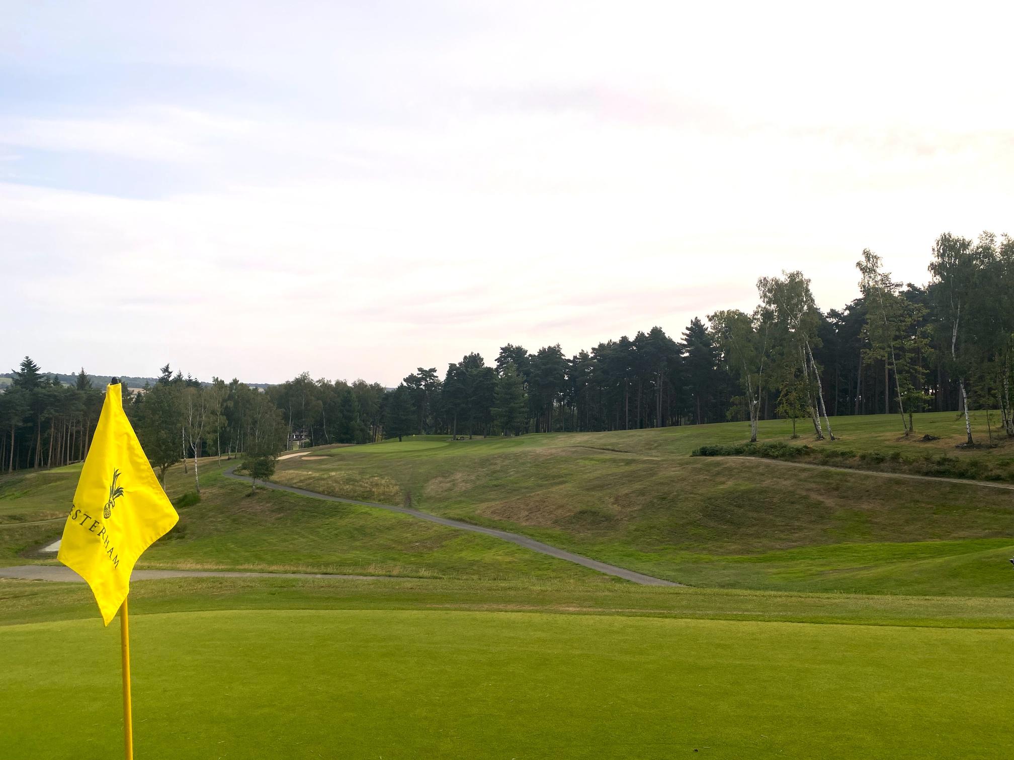 12th Flag & 13th Hole