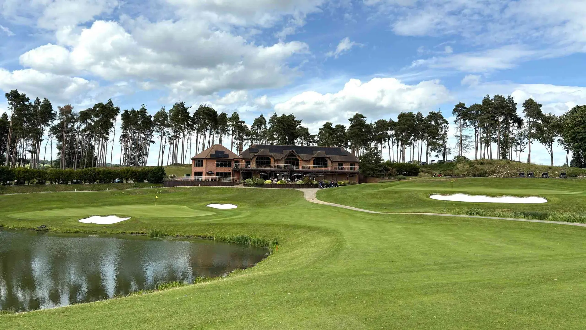 Westerham Golf Club 18th & 9th Greens
