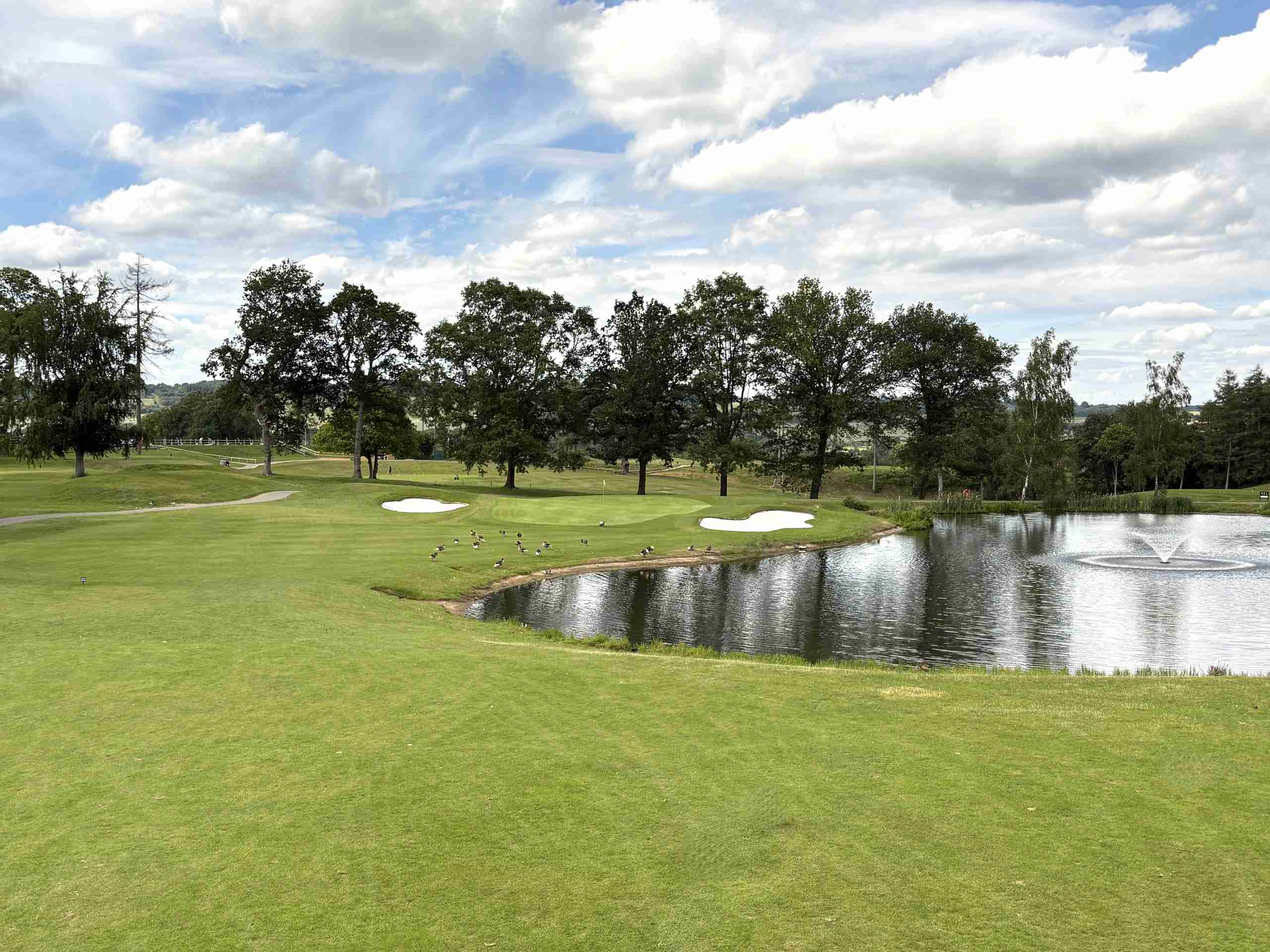 Westerham Golf Club 2nd Approach & Lake