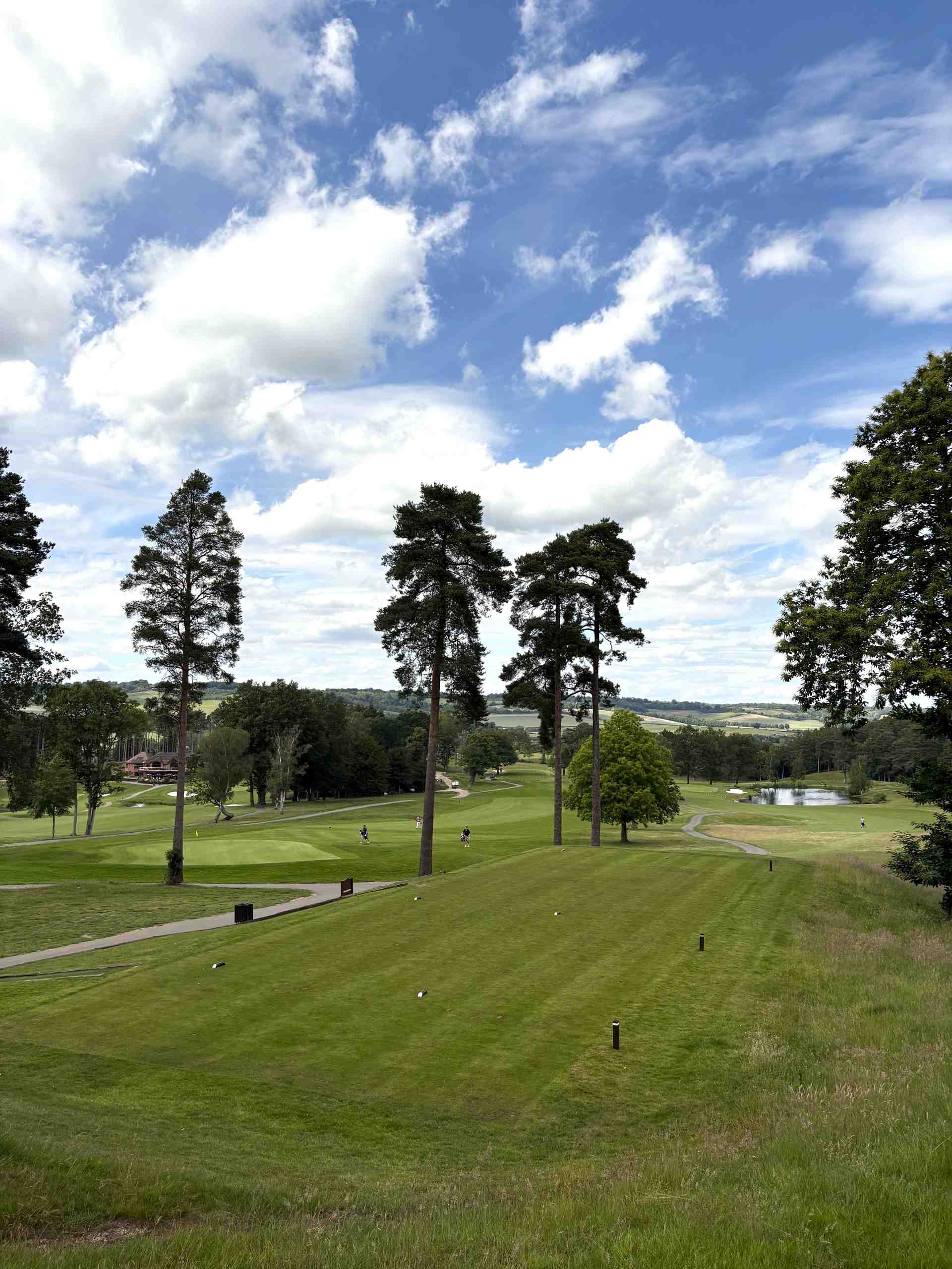 Westerham Golf Club 2nd Tee Portarait